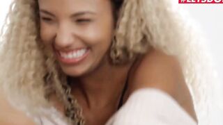 WHITEBOXXX - Ebony Gf Romy Indy has an Voluptuous Beauty Erotic Adventure with her Crush - LETSDOEIT