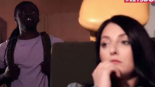 HORNYHOSTEL - (Katy Rose, Freddy Gong) - huge ebony penis Hungry hot Finds A