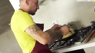 AMATEUREURO - (Margot Rossini, Omar Galanti) - Squirting cougar Gotten Served Anal