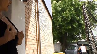 AMATEUREURO - Huge Tit Old Lady Getting Her Mature Snatch Pounded Super Sexy
