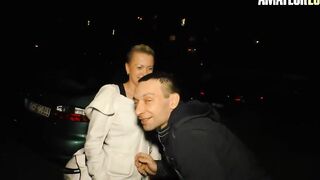AMATEUREURO - (Sandy Fire) - Vulgar Blonde German Amateur Makes Her First
