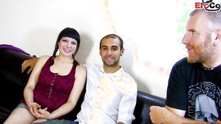 French Women next door try amateur casting