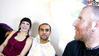French Women next door try amateur casting