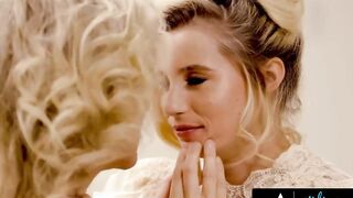 GIRLSWAY Milf Julia Ann Fucks Bride-To-Be Carolina Sweets Skank two