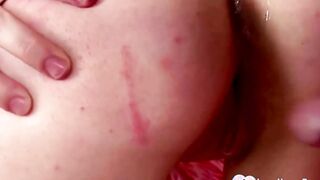 Long Jugs gf likes my hard pecker in her