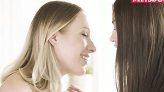 AGIRLKNOWS - Angelika Grays and Sonya Blaze Pre Wedding Day Lesbo Sex