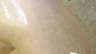 Recording my naughty GF into the shower