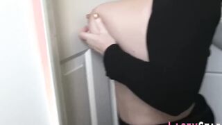 Old Lady Thot Tit Fucks Penis