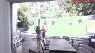 LETSDOEIT - Sexual Babes Gina Valentina and Emma Hix Boned! with Turned On Step Father