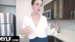 Experienced Step Mothers with Giant Boobies Teaching their Stepsons a Lesson how to Satisfy a Woman
