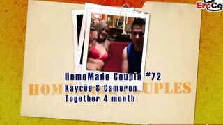 British amateur couple make homemade porn point of watch