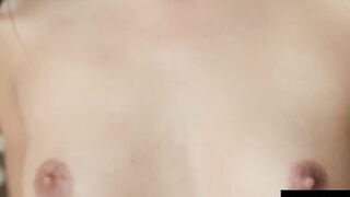 Spy on this sexy Exhibitionist as she Getting Naked and Masturbates