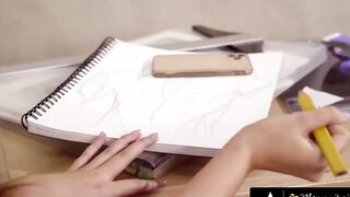 MommysGirl Shameless Huge Boobed MILF Sarah Vandella Helps Step Daughter