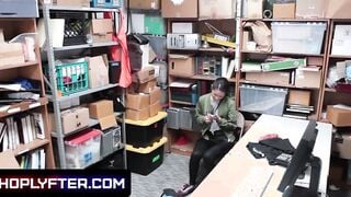 oriental beauty Jade Noir Caught Stealing And Punished