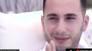 21 SEXTURY - Russian Cutie Angelika Grays Begs for an Assfucking on the Patio