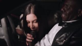 BLACKEDRAW Bombshell Dark Haired Anya can't Resist Huge long african penis