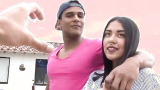CARNEDELMERCADO - Young Latina Hot Nailed Hard by Stranger's Long Dick