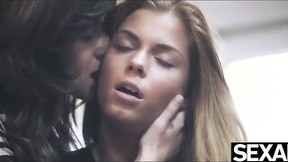 Dirty Beauty lesbians eat each other's dripping pussy to intense orgasms