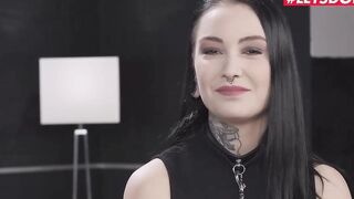 HERLIMIT - Rough Interracial Anal Sex for Big Ass Dark Haired Sharlotte Thorne - LETSDOEIT