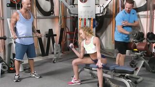 21 SEXTURY - French Hunny Angel Emily makes Mouthy Men Double-Destroy her Holes