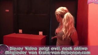German homemade three-way bj mmf with cum in mouth milf