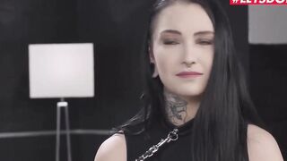 HER LIMIT - 18 Yo Dark Hair Getting The Humongous African Cock