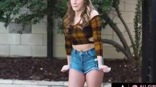 AllGirlMassage Kenzie Madison's Weirdo Next Door Sneaked inside for a Hard Threesome