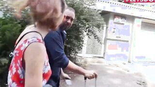 LETSDOEIT - Gigantic Ass Teens Tourist Fucks Stranger By The