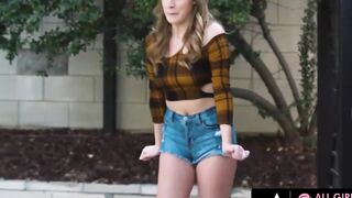 AllGirlMassage Kenzie Madison's Weirdo Neighbor Sneaked In For A Hard three Way