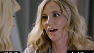 MommysGirl Kenzie Reeves can't Choose between her 2 Nasty Step-MILFs