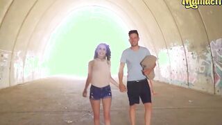 MAMACITAZ - (Elle Rose, Alberto Blanco) - Risky Public Banged! With Small