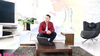 GIRLSRIMMING - Perfect Bae anal satisfaction with voluptuous black Capri Lmonde