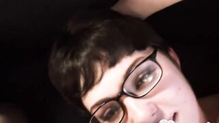 Huge Boobed nerdy Bae thirsts for my cum