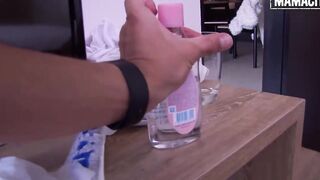 CARNEDELMERCADO - Latina Red Head Ivana Ramirez Oiled up for Hardcore Banging
