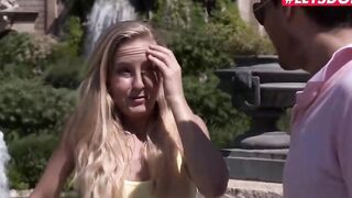LETSDOEIT - Charming Blonde Getting Nailed For A Place To