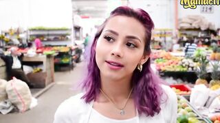 MAMACITAZ - (Veronica Leal, Alex Moreno) - Young Latina Picked Up, Oiled