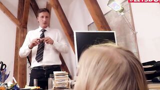 LETSDOEIT - Slutty Secretary Is Hungry For Penis At Work