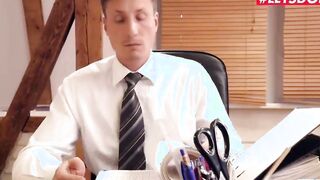 LETSDOEIT - Slutty Secretary Is Hungry For Penis At Work
