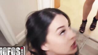 (Christie Stevens) Give A Rubber Hand Job To (Charles Dera) Her Step-Daughter (Maddy