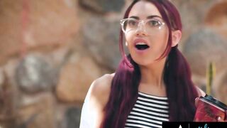 GIRLSWAY Aidra Fox has a Sorority Party with Jillian Janson