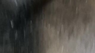 Old Granny give Turf Job to Ebony Cock