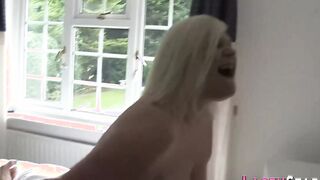 Older Old Lady Getting Licked and Screwed!