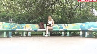 HornyHostel - Surprise Blowjobs Leads to Hot Sex with Blonde Cutie Emily Bae Full Video