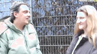 DEUTSCHLANDREPORT - Old Bombshell with a Long Ass Rides Dick like a Pro - AMATEUREURO