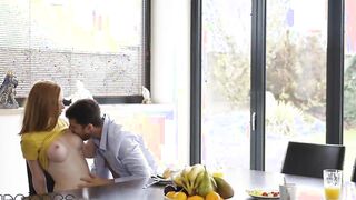 Dane Jones Gigantic breasts red blowjob Lenina Crowne and snatch eating
