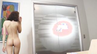Next Door teases me while her hubby is gone Skank two