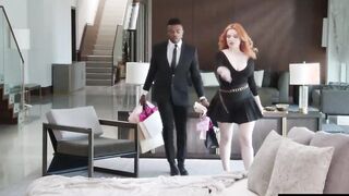 BLACKED Bratty & BBC-hungry red haired always getting her way