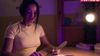 FREAKY HOSTEL - Shy teen Zuzu Sweet Hidden Fuck With