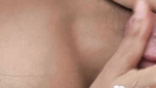 Bae bimbos next door munches on my shaft