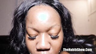 athena jones loves that big black cock slobbering head freak